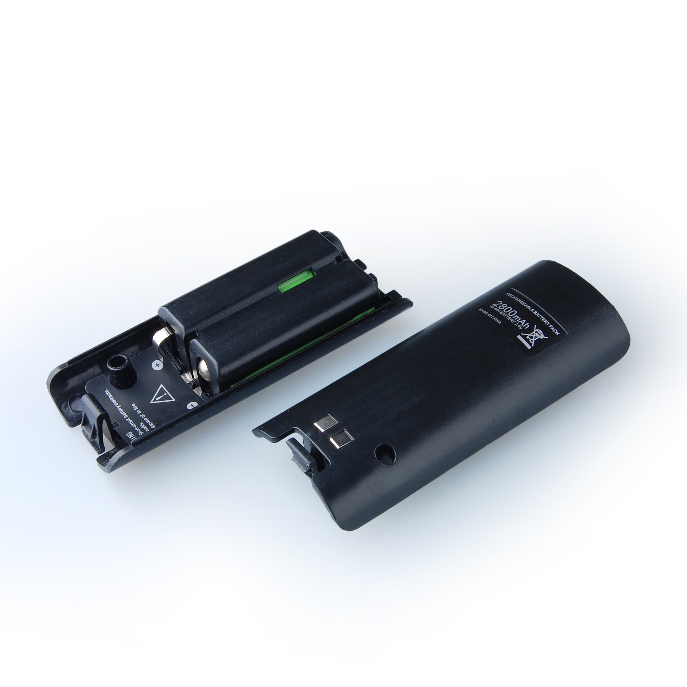 US New Dual Remote Controller Charger 2 Pack Battery Packs For Wii