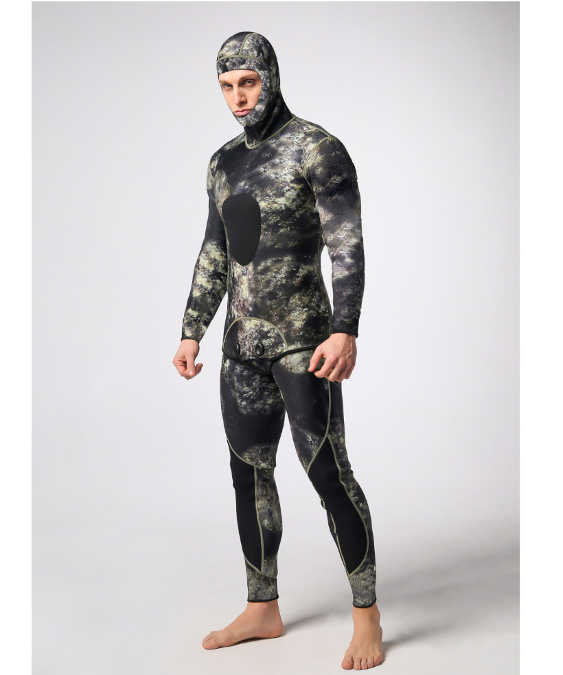 Outdoor Diving & Swimming WetSuit Men's WetSuit Camouflage Super